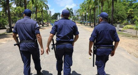 Guarda Civil Municipal do Recife - Guarda Municipal - Parque 13 de Maio - Guarda 