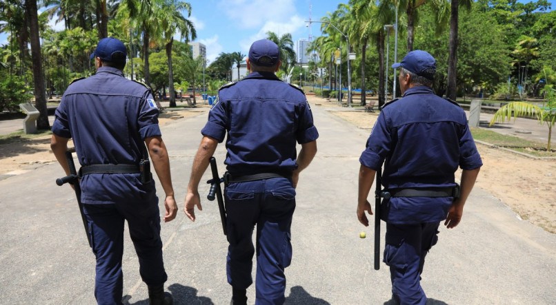 Recife é a única capital do Nordeste em que a Guarda Municipal não usa arma de fogo