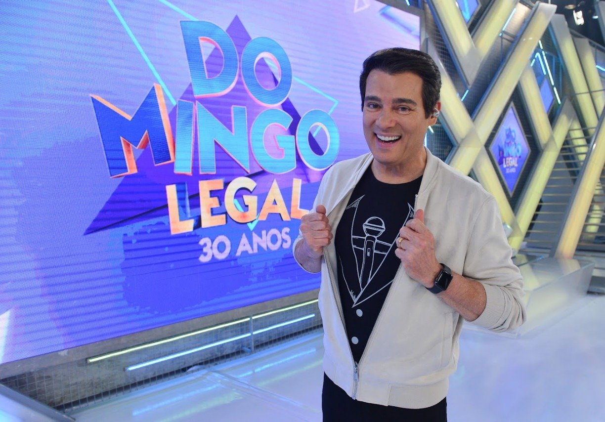 Celso Portiolli no Domingo Legal 