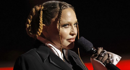 A aparência da cantora Madonna foi alvo de críticas após sua aparição no Grammy Awards 2023