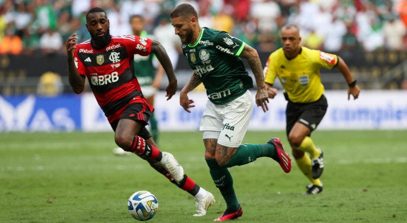 Flamengo e Palmeiras vem fazendo rivalidade à parte no futebol brasileiro nos últimos anos