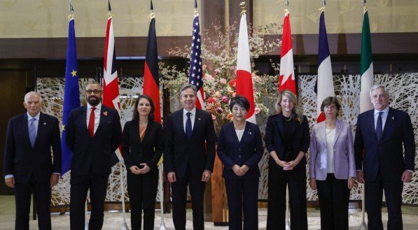 O G7 é formado por Estados Unidos, Reino Unido, Canadá, França, Alemanha, Itália e Japão