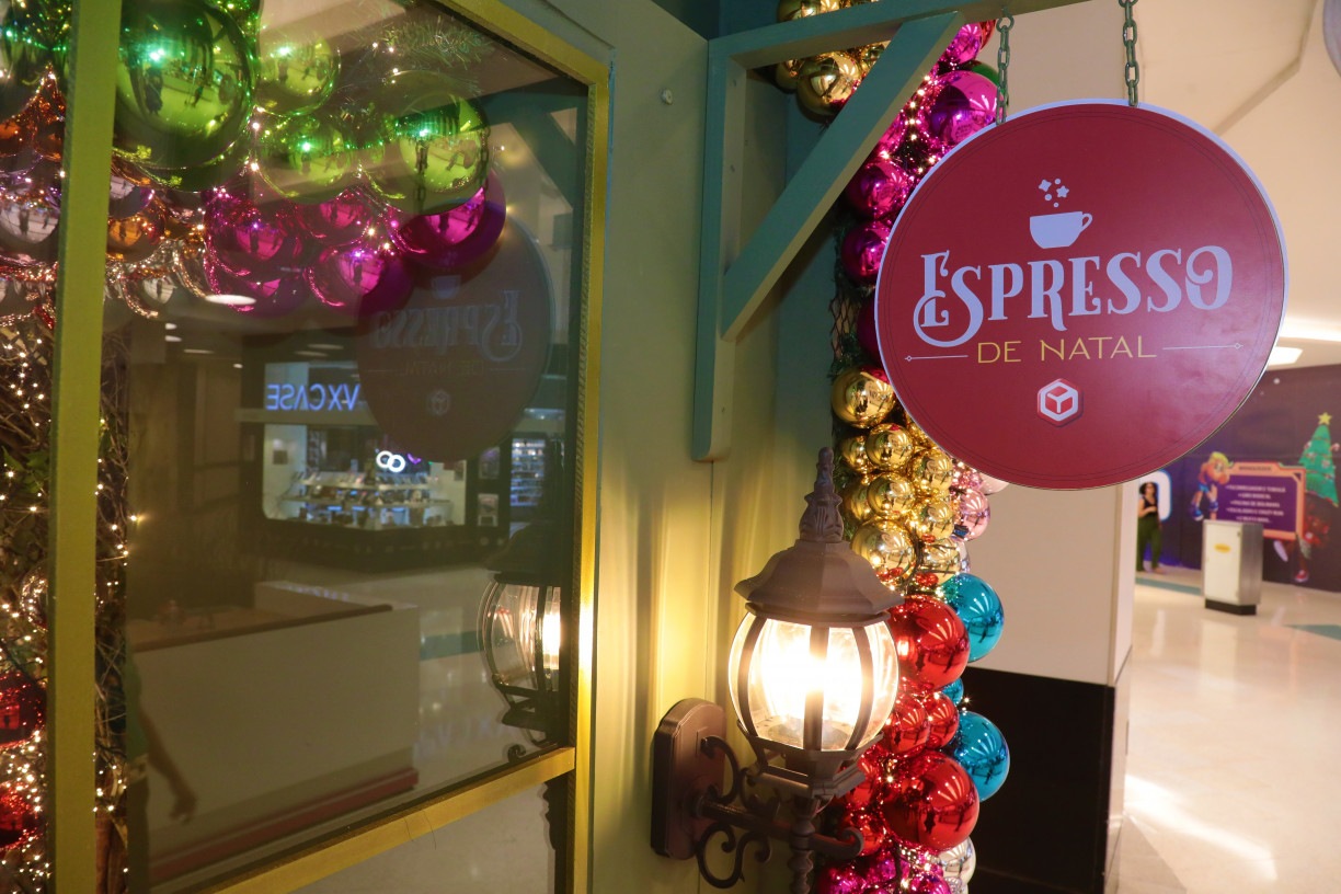 Natal mágico no Shopping Recife: Cafeteria Espresso de Natal e atrações inéditas iluminam a temporada de fim de ano