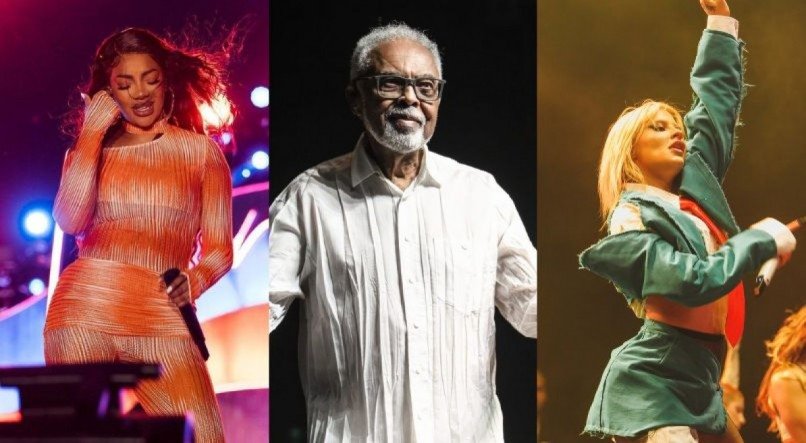 Ludmilla, Gilberto Gil e Luísa Sonza são atrações do Carnaval do Recife