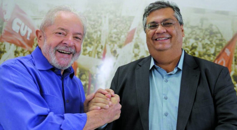 Presidente da Rep&uacute;blica Luiz In&aacute;cio Lula da Silva e ministro da Justi&ccedil;a Fl&aacute;vio Dino