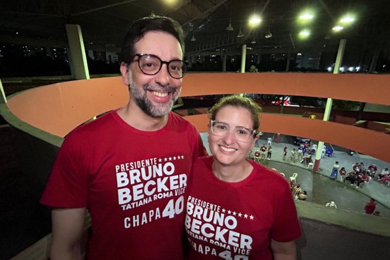 Bruno Becker e Tatiana Roma
