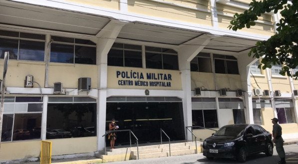 Hospital da Polícia Militar, localizado no bairro do Derby, área central do Recife