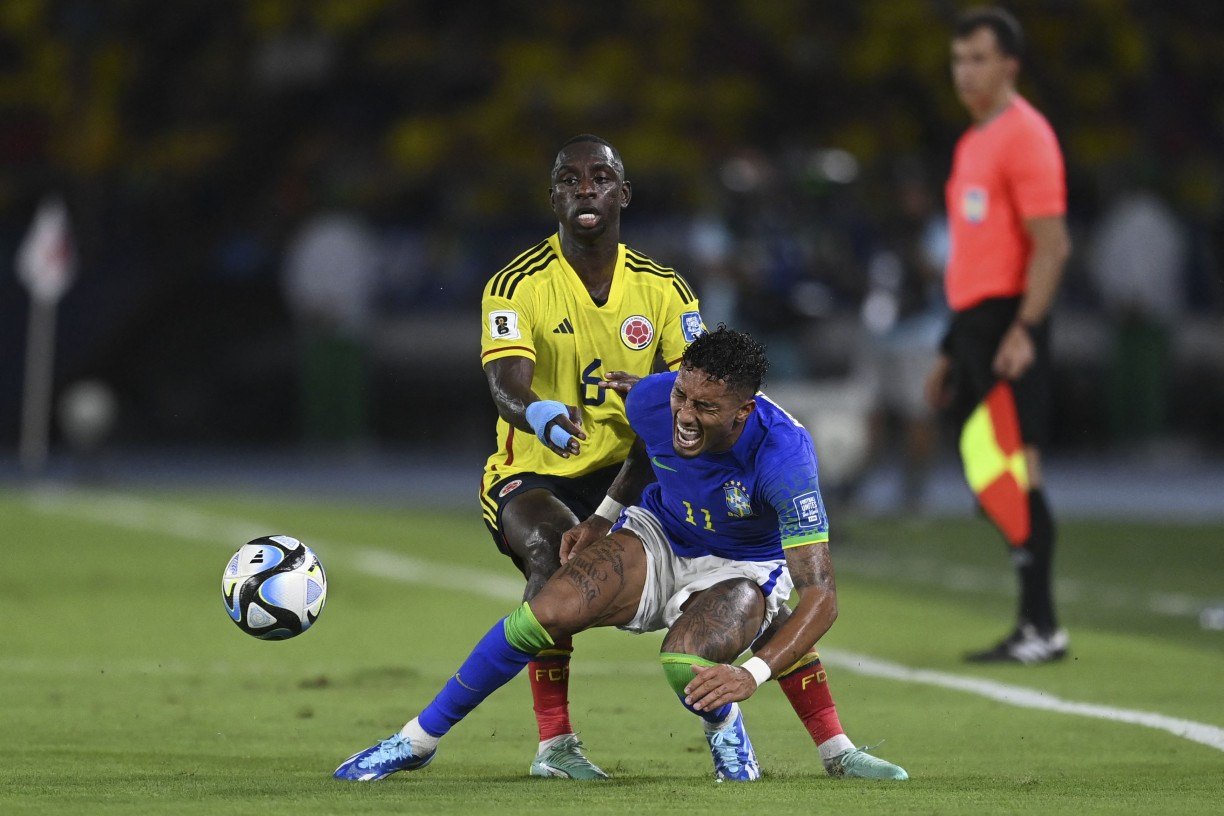 Colômbia 2 x 1 Brasil - Luis Díaz marca dois em virada histórica