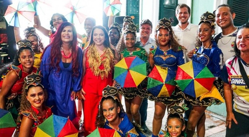 Delegada e deputada do PSB, no dia da posse no comando do partido em Olinda