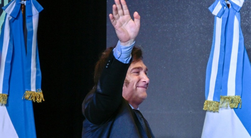 Milei venceu as eleições presidenciais na Argentina