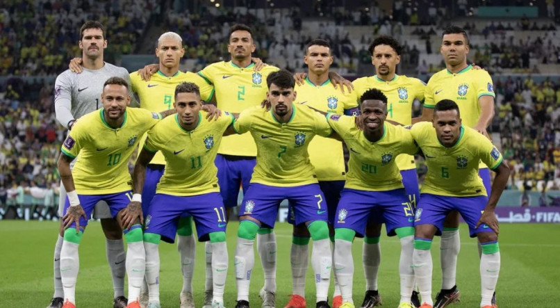 Seleção Brasileira perfilada em 2023