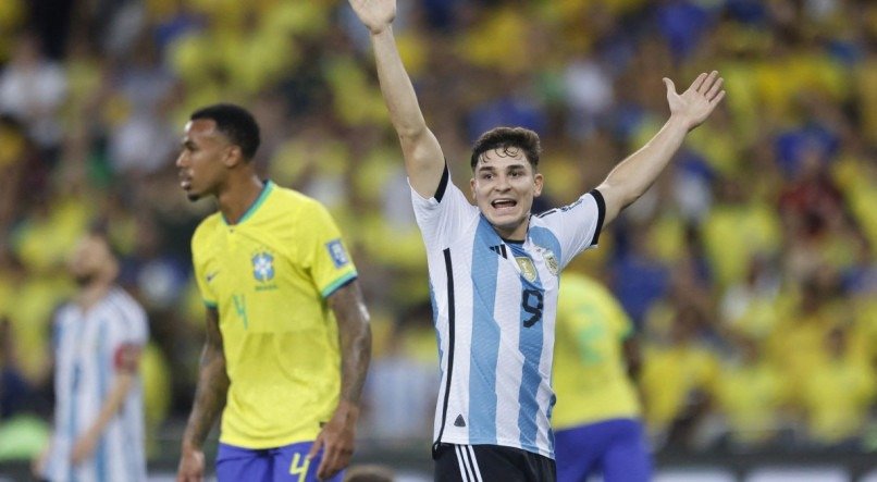 Argentina fez o gol da vitória sobre o Brasil no segundo tempo com Otamendi