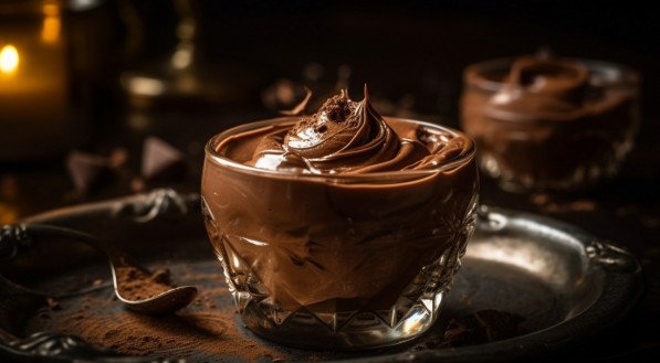 Mousse de chocolate 
