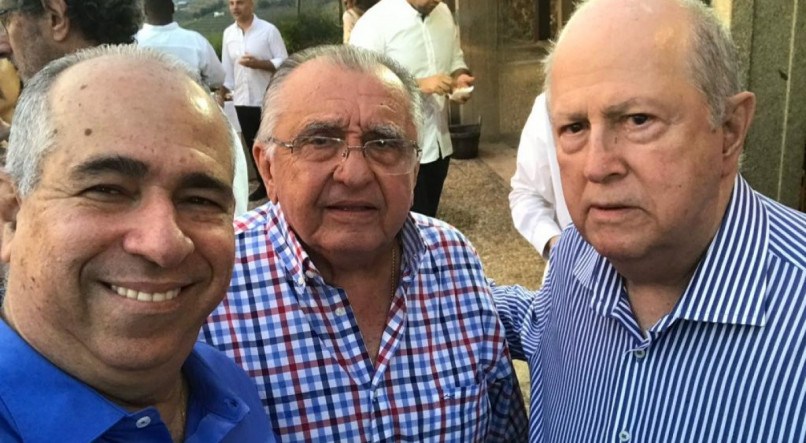 Professor Sousa, João Carlos Paes Mendonça e Albano Franco