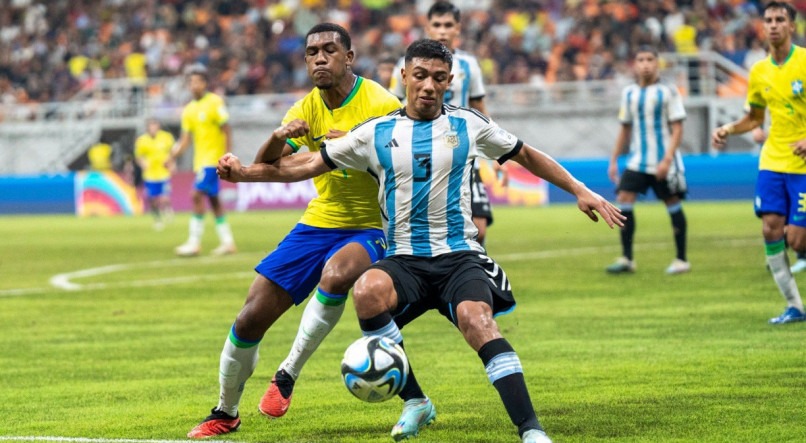 O Brasil perdeu para a Argentina no Mundial Sub-17