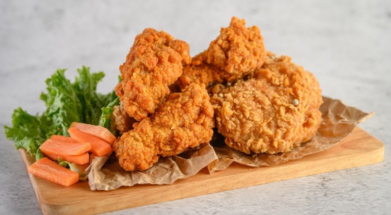 Frango empanado 