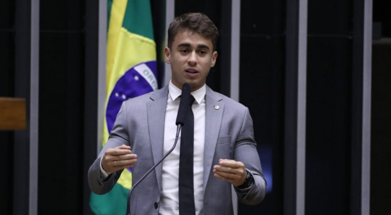 O deputado federal Nikolas Ferreira