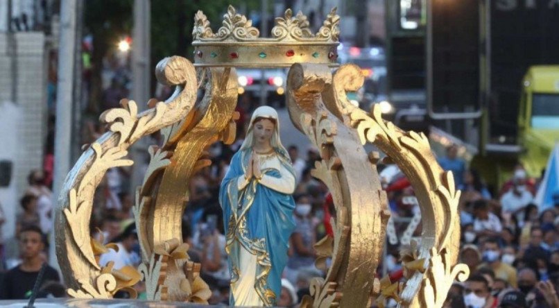 Festa do Morro da Concei&ccedil;&atilde;o, uma das maiores festividades cat&oacute;licas do Brasil acontece no Recife (PE)