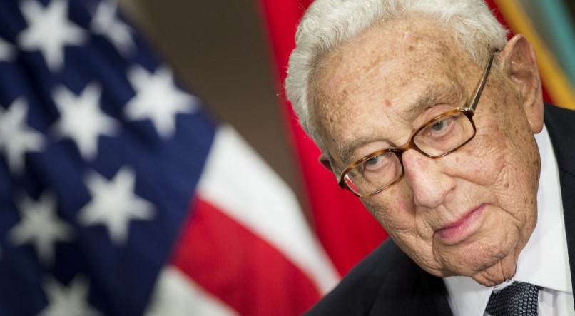 Henry Kissinger, diplomata dos Estados Unidos, morreu na quarta-feira (29), aos 100 anos