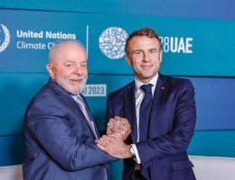 Lula telefona a Macron e repudia uso político de tarifas comerciais contra o Brasil