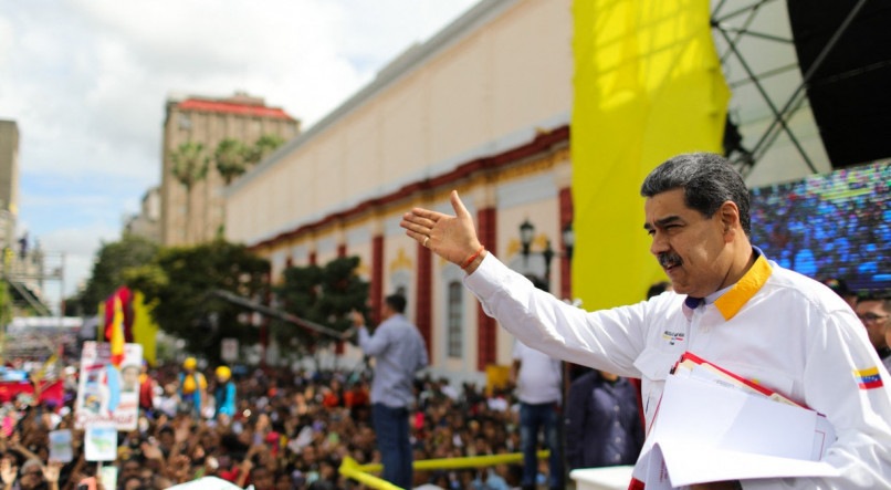Em fevereiro, o chavismo comemorou 25 anos no poder, os &uacute;ltimos 11 liderados por Maduro ap&oacute;s a morte de Ch&aacute;vez em 2013

