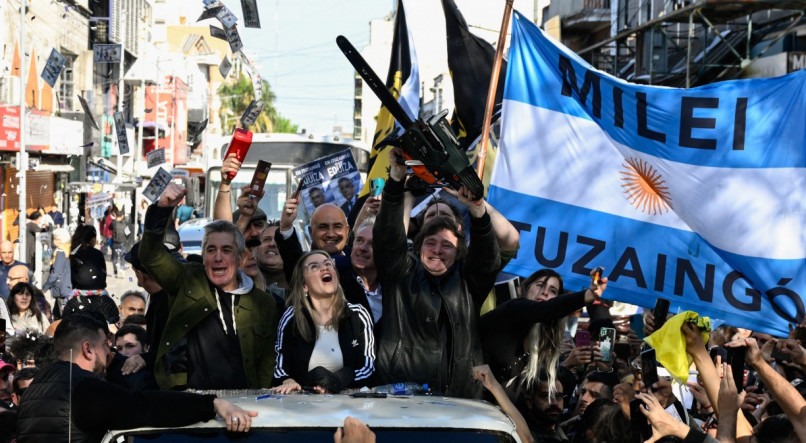 Milei será empossado neste domingo (10) presidente da Argentina