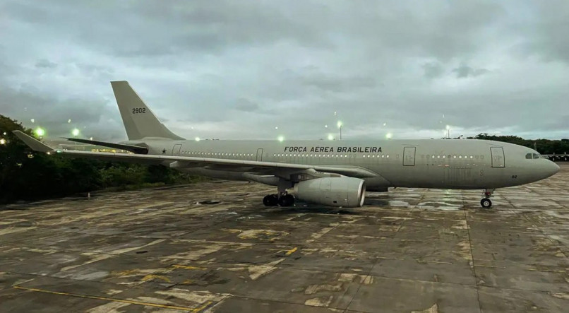 Avião da Força Aérea Brasileira trará repatriados para o território brasileiro