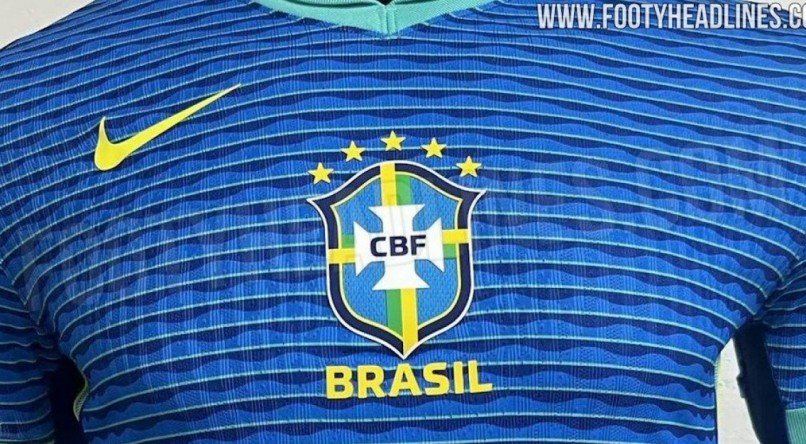 Nova camisa da Sele&ccedil;&atilde;o Brasileira ter&aacute; escudo no meio e mudan&ccedil;as no s&iacute;mbolo da Nike