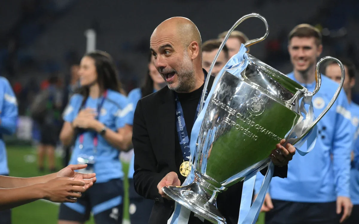 O Manchester City é o atual campeão da Champions League