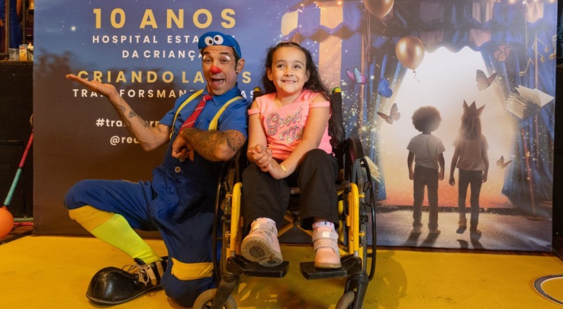 Festa de 10 do Hospital da Criança do Rio de Janeiro, do pilar social Rede D'Or