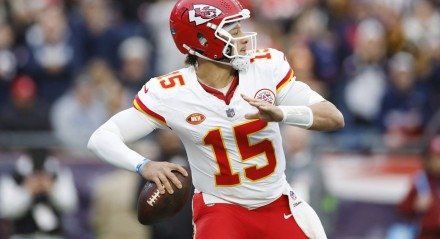 Patrick Mahomes é o Quarterback do Kansas City Chiefs, na NFL