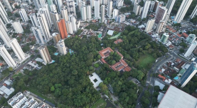 O antigo Hospital Psiquiátrico de Pernambuco será transformado no Parque Urbano da Tamarineira.