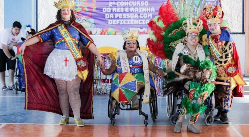 Prefeitura do Recife vai realizar o Concurso do Rei e da Rainha com Deficiência do Carnaval
