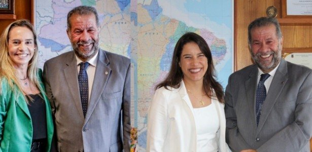 Raquel e Isabella de Roldão juntas com Lupi no mesmo dia que 'O Globo' anuncia crise entre PDT e João Campos