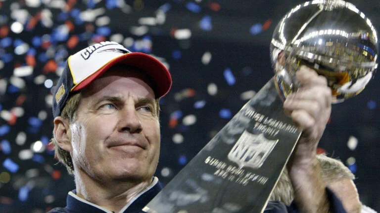Bill Belichick conquistou seis Super Bowls com o New England Patriots