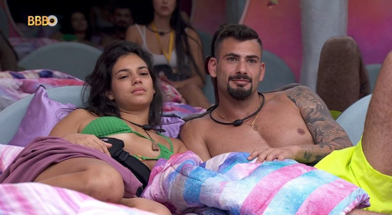 Alane e Nizam protagonizaram momentos polêmicos nos últimos dias no BBB