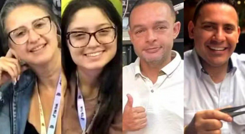 Veja quem são as vítimas da queda de helicóptero