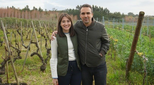 Eduarda Dias e Luis Patrão produzem o Vadio na região da Bairra em Portugal.