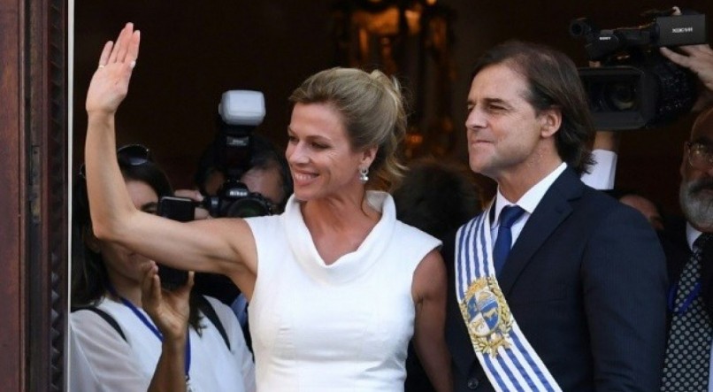 Presidente do Uruguai, Luis Lacalle Pou iniciou os trâmites para seu divórcio da primeira-dama, Lorena Ponce de León
