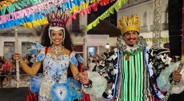 Seleção do rei e rainha do Carnaval do Recife aconteceu no sábado (27)