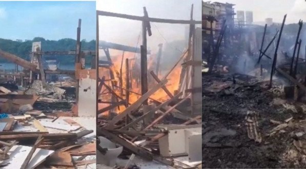 Bombeiros e Defesa Civil não souberam informar quantas moradias foram atingidas