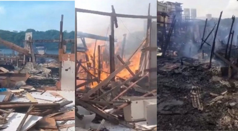 Bombeiros e Defesa Civil ainda não sabem informar quantas moradias foram atingidas