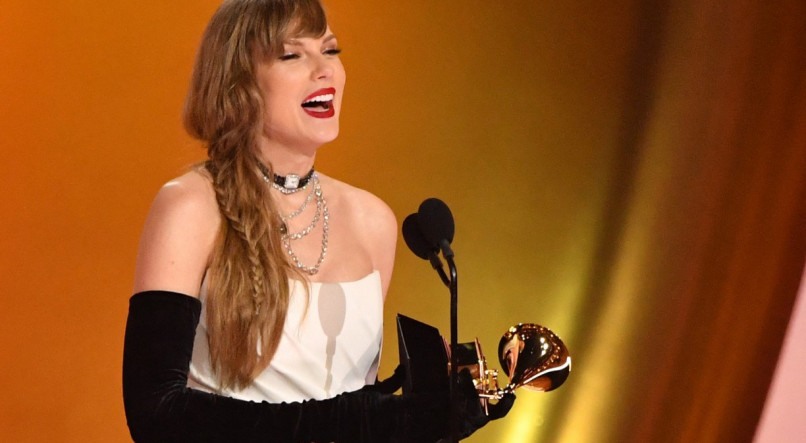 Taylor Swift, a grande vitoriosa do 66º Grammy Awards