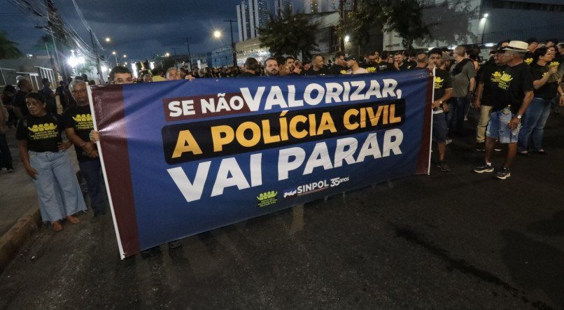 Passeata dos Policiais Civis