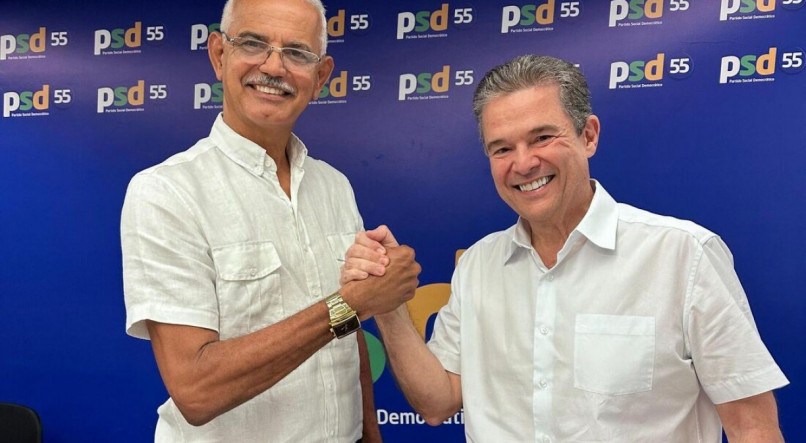 Bosco Silva e André de Paula, presidente do PSD e ministro do governo Lula 