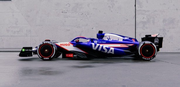 Visa cash app rb: veja o carro da nova equipe da red bull para a temporada 2024 da fórmula 1