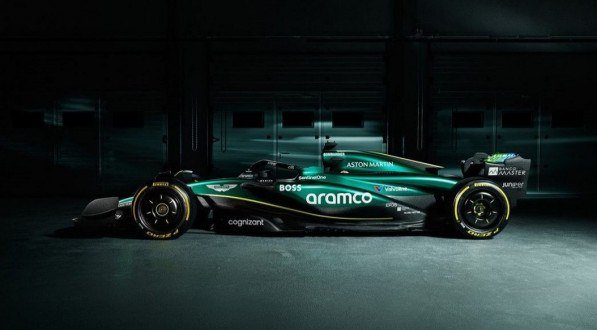AMR24, novo carro da Aston Martin para a Fórmula 1 2024