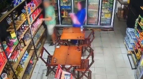 Rafael Gonçalves Elhimas, de 34 anos, foi morto na loja de conveniência do posto de combustíveis