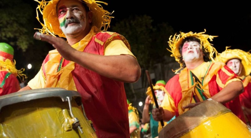 Fevereiro tambémé o mes de Carnaval no Uruguai