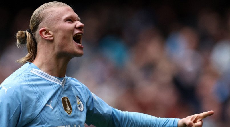 Haaland, atacante do Manchester City